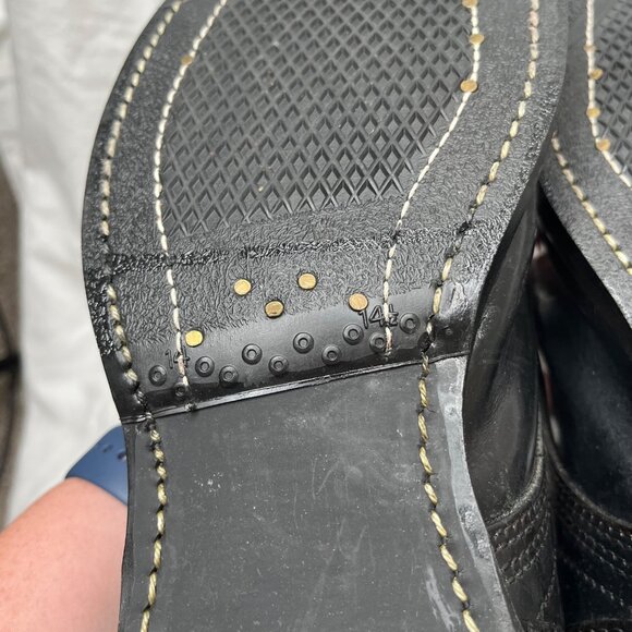 Corcoran 1500 Mens Black Leather Military Combat Boots Size 13 EE - Picture 11 of 14